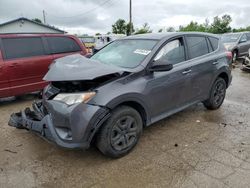 Salvage cars for sale from Copart Pekin, IL: 2014 Toyota Rav4 LE