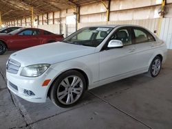 Mercedes-Benz C-Class salvage cars for sale: 2008 Mercedes-Benz C300