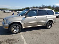 Suzuki XL7 salvage cars for sale: 2002 Suzuki XL7 Plus