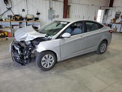 Hyundai salvage cars for sale: 2017 Hyundai Accent SE