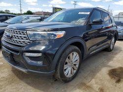 Ford Explorer Limited salvage cars for sale: 2020 Ford Explorer Limited