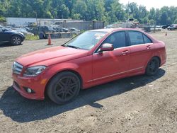 Mercedes-Benz salvage cars for sale: 2008 Mercedes-Benz C 350