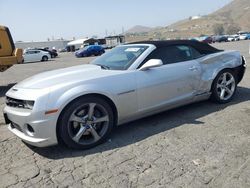 Salvage cars for sale from Copart Colton, CA: 2013 Chevrolet Camaro 2SS
