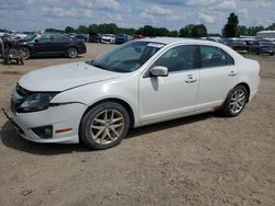 Salvage cars for sale from Copart Davison, MI: 2010 Ford Fusion SEL