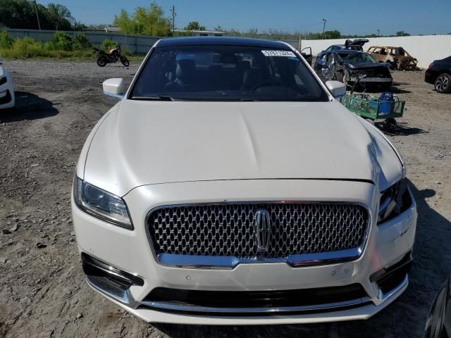 2017 Lincoln Continental Reserve