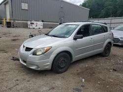 Pontiac Vibe salvage cars for sale: 2004 Pontiac Vibe