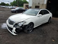 Salvage cars for sale from Copart New Britain, CT: 2008 Mercedes-Benz S 550