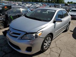 Toyota Corolla salvage cars for sale: 2012 Toyota Corolla Base