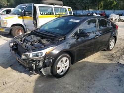 KIA salvage cars for sale: 2017 KIA Forte LX