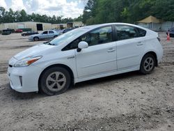 Salvage cars for sale from Copart Knightdale, NC: 2012 Toyota Prius