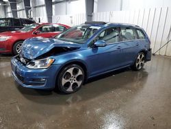 Volkswagen Golf Vehiculos salvage en venta: 2015 Volkswagen Golf Sportwagen TDI S