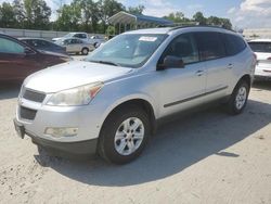 Chevrolet Traverse ls salvage cars for sale: 2012 Chevrolet Traverse LS