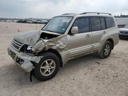 Vehiculos salvage en venta de Copart Houston, TX: 2002 Mitsubishi Montero Limited