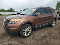 Salvage cars for sale from Copart Columbia Station, OH: 2012 Ford Explorer Limited