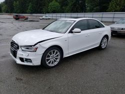 Audi A4 salvage cars for sale: 2016 Audi A4 Premium S-Line