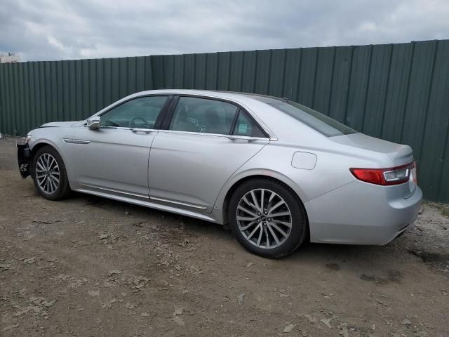 2017 Lincoln Continental Select