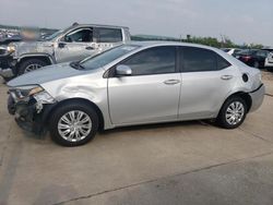 2016 Toyota Corolla L en venta en Grand Prairie, TX