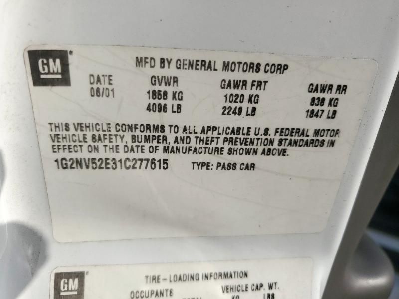 2001 Pontiac Grand AM GT1