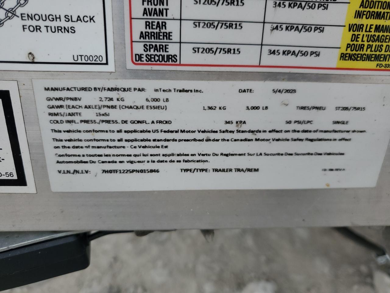 2023 Intech Trailers 2023 Intech Fiber Optic Trailer