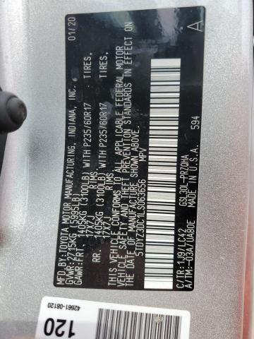 2020 Toyota Sienna xle