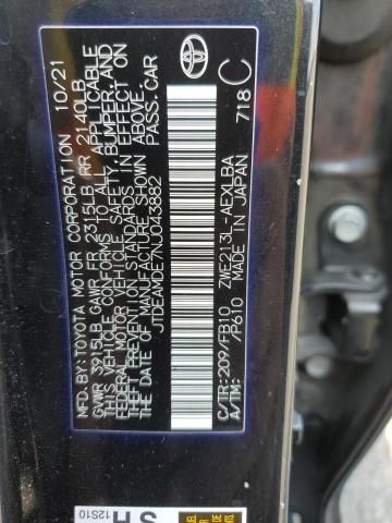 2022 Toyota Corolla le