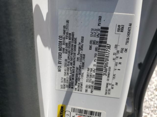 2015 Ford Fusion SE