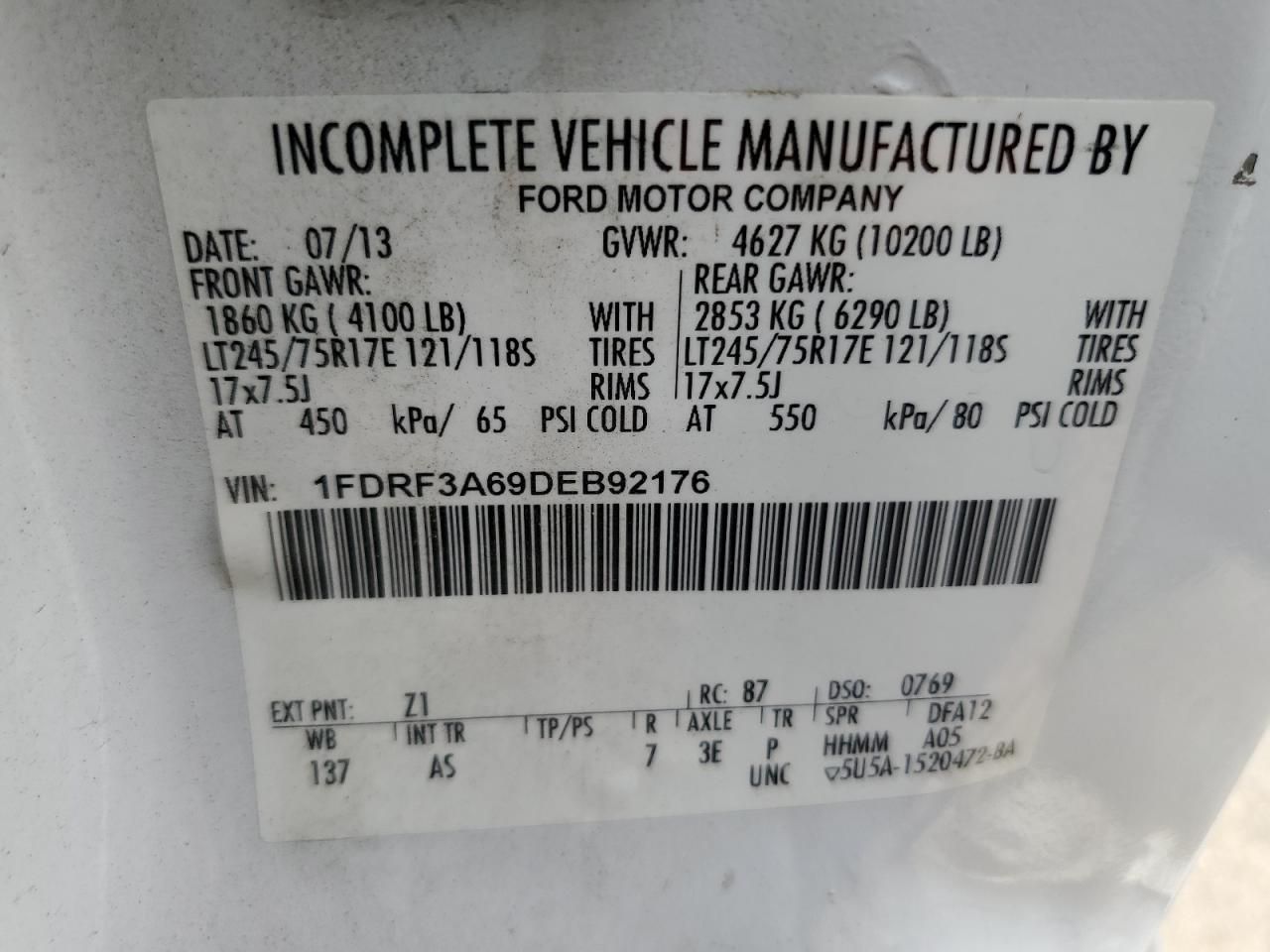 2013 Ford F350 Super Duty