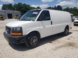 Salvage trucks for sale at Mendon, MA auction: 2016 GMC Savana G2500