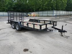 Salvage trucks for sale at Ellwood City, PA auction: 2022 Qualiilers 2022 Quality Utility Trailer