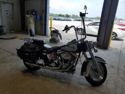 Salvage motorcycles for sale at Sikeston, MO auction: 2002 Harley-Davidson Flstci
