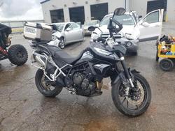 Salvage motorcycles for sale at Rogersville, MO auction: 2022 Triumph Tiger 900 GT (LRH)