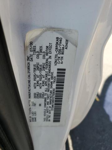 2000 Toyota Tacoma Xtracab
