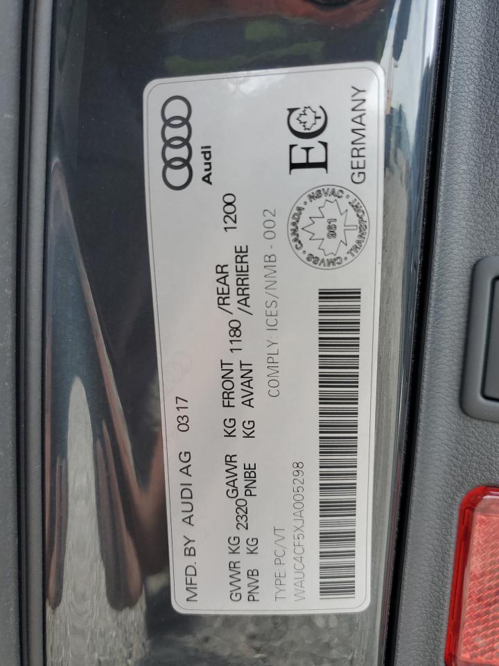 2018 Audi S5 Prestige