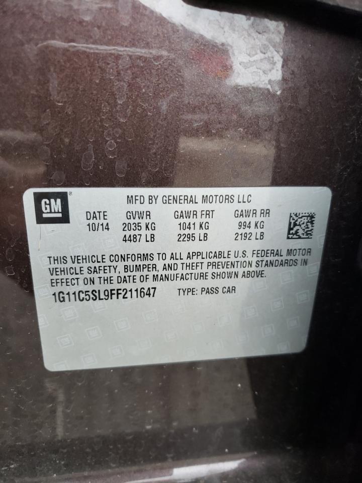 2015 Chevrolet Malibu 1LT