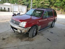 Mercury Mountainer salvage cars for sale: 2005 Mercury Mountaineer