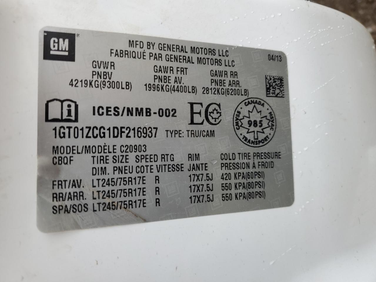 2013 GMC Sierra C2500 Heavy Duty