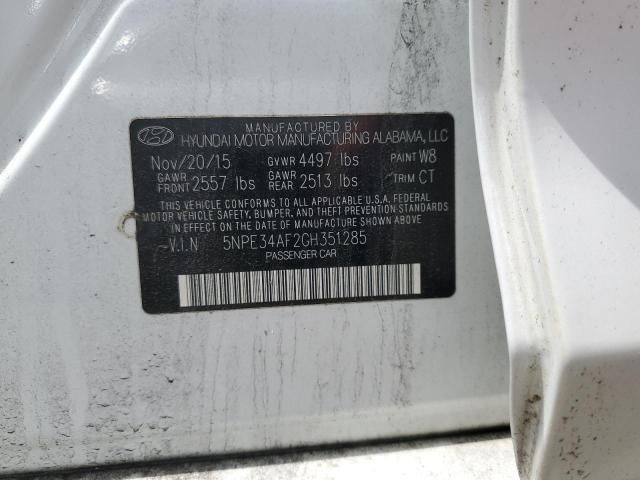2016 Hyundai Sonata Sport