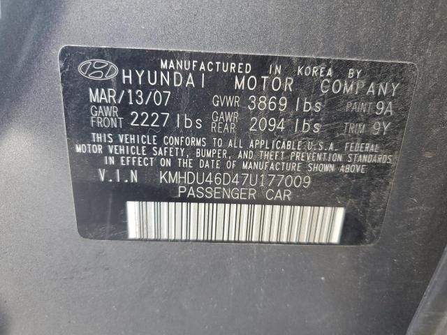 2007 Hyundai Elantra GLS