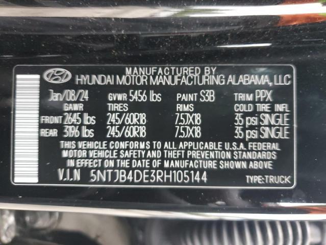 2024 Hyundai Santa Cruz sel