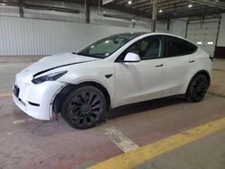 Tesla Model y Vehiculos salvage en venta: 2024 Tesla Model Y
