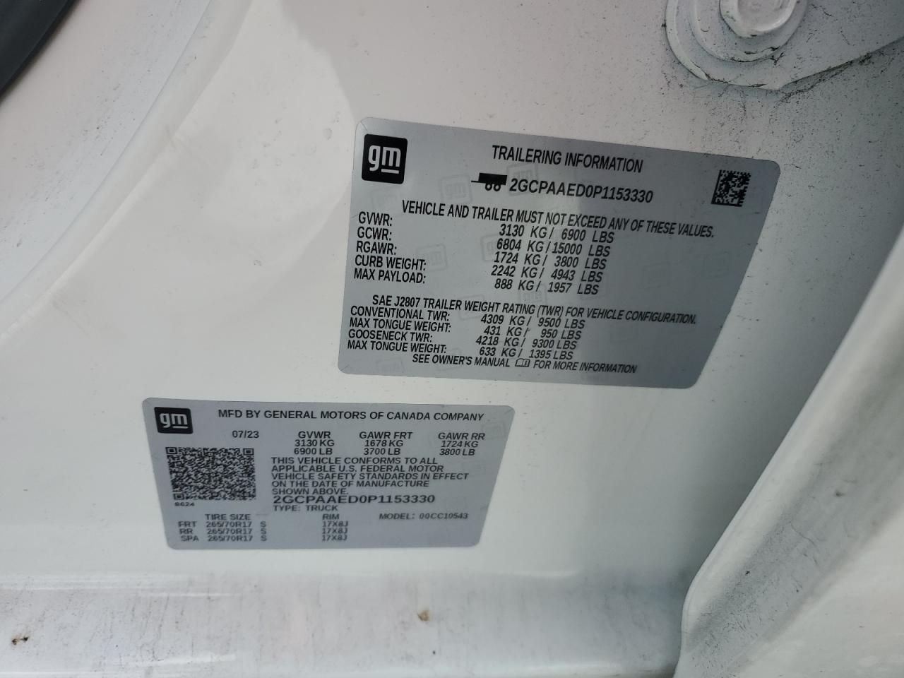 2023 Chevrolet Silverado C1500