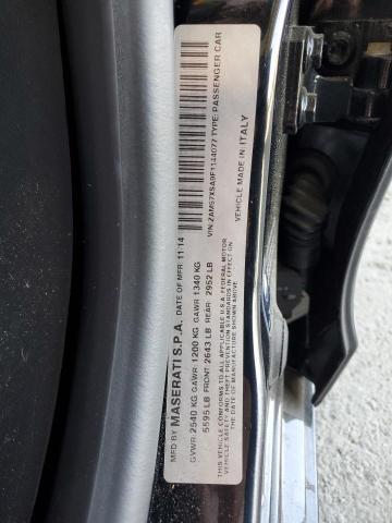 2015 Maserati Ghibli