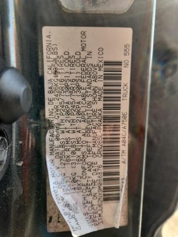 2009 Toyota Tacoma Double cab Prerunner