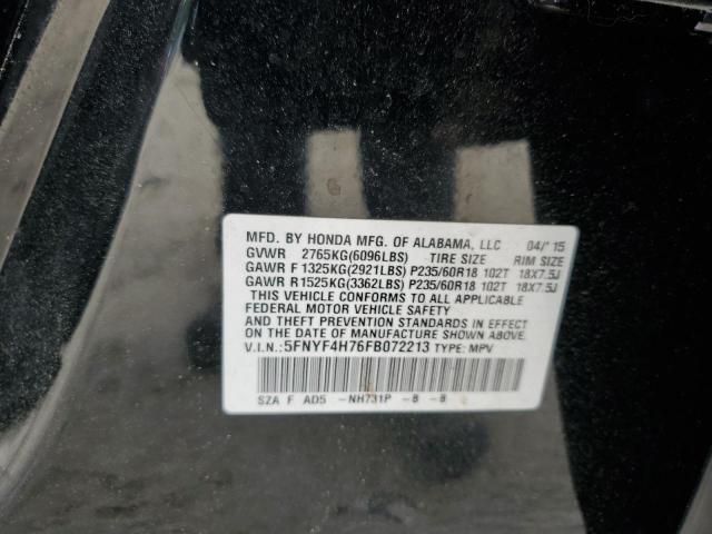 2015 Honda Pilot Exln
