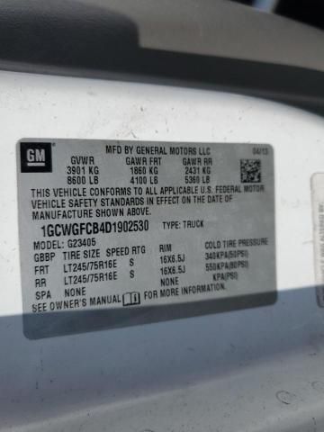 2013 Chevrolet Express G2500