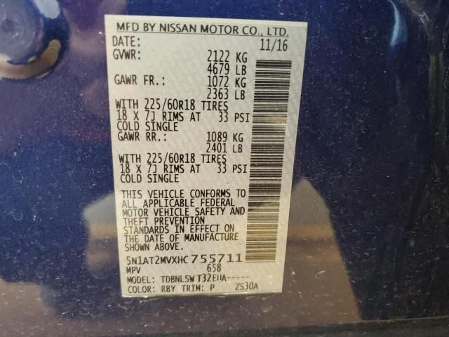 2017 Nissan Rogue SV