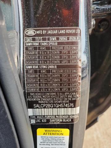 2016 Land Rover Discovery Sport se