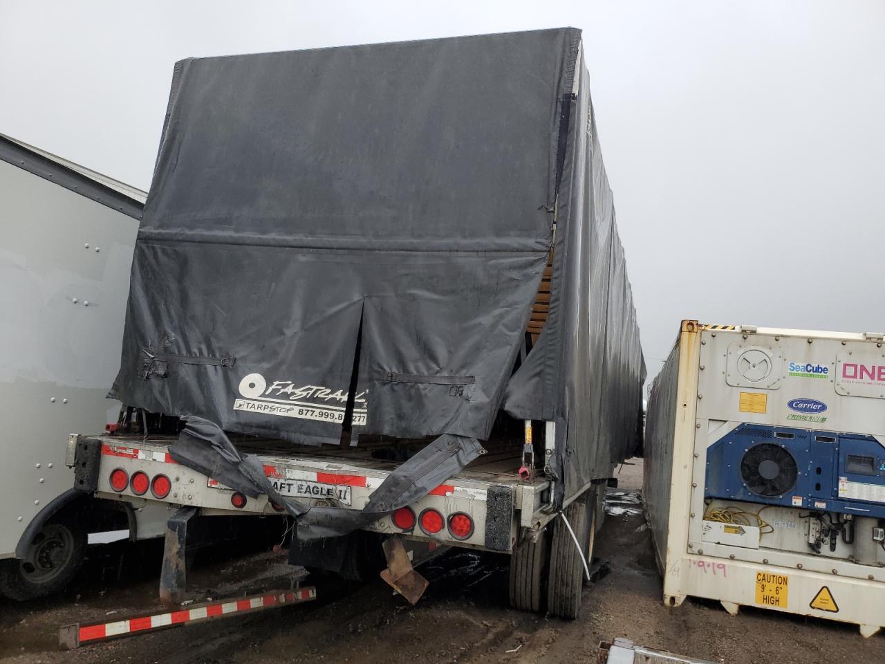 2016 Transcraft Side Curtain Trailer