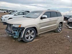 Jeep salvage cars for sale: 2014 Jeep Grand Cherokee Overland