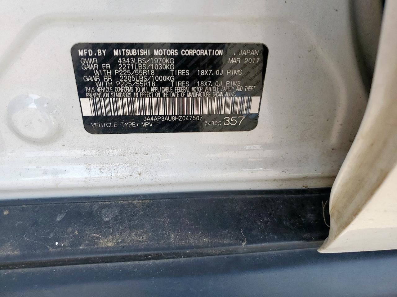 2017 Mitsubishi Outlander Sport es